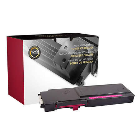 CLOVER IMAGING GROUP CIG Reman High Yield Magenta Toner, Alternative for Dell XKGFP, H5XJP 200737P